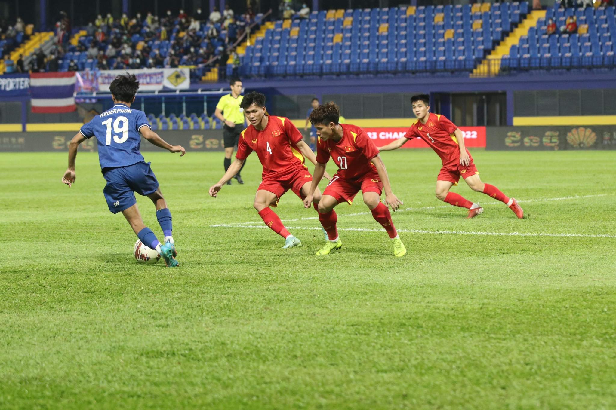 U23 Việt Nam quyết tâm vượt khó để đánh bại U23 Thái Lan để lên ngôi vô địch 