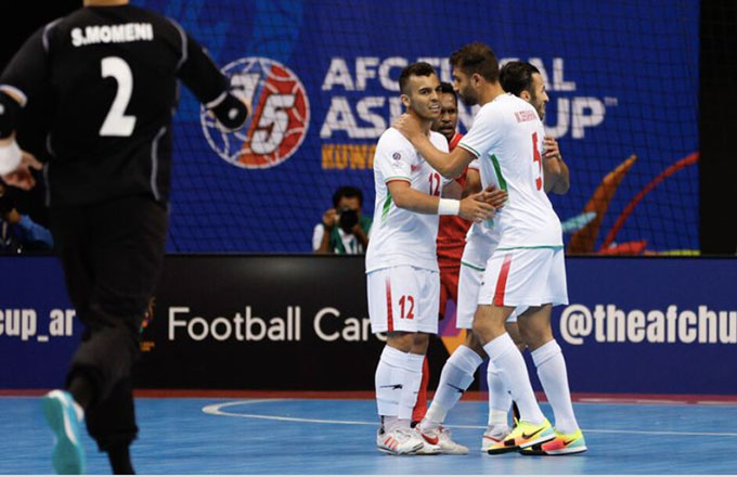 ĐT futsal Iran được đánh giá cao hơn Việt Nam trước trận tứ kết
